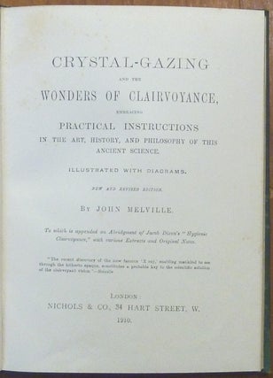 Crystal Gazing and Clairvoyance.