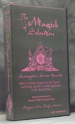 Item #59943 The Magick of Solomon ( VHS videotape ); Lemegeton Secrets Revealed. How to invoke...