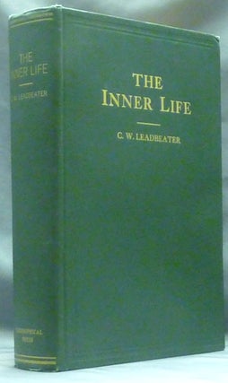 Item #60175 The Inner Life - Theosophical Talks at Adyar. First Series & Second Series ( Two...