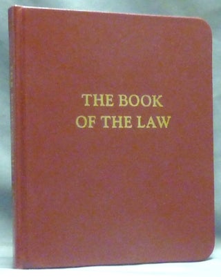 Item #60212 The Book of the Law (Technically Called Liber AL vel Legis Sub Figura CCXX As...