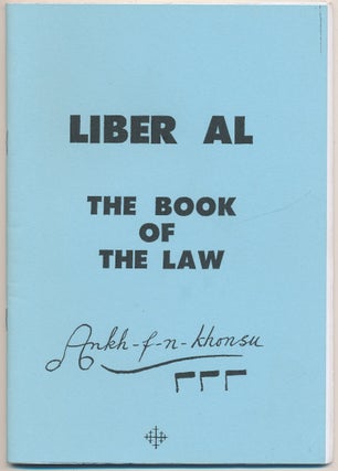 Item #60249 Liber AL The Book of the Law. Aleister CROWLEY