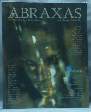 Item #60411 Abraxas. An International Journal of Esoteric Studies. No 2, Summer Solstice 2011....
