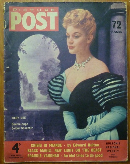 Item #60425 An article, 'The Man Who Chose Evil' by Jenny Nicholson, in "Picture Post Magazine," November 19, 1955. Jenny NICHOLSON, Aleister Crowley: related works.