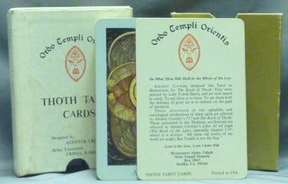 Item #60440 Thoth Tarot Cards [ Tarot Deck ]. Aleister CROWLEY, Frieda Harris