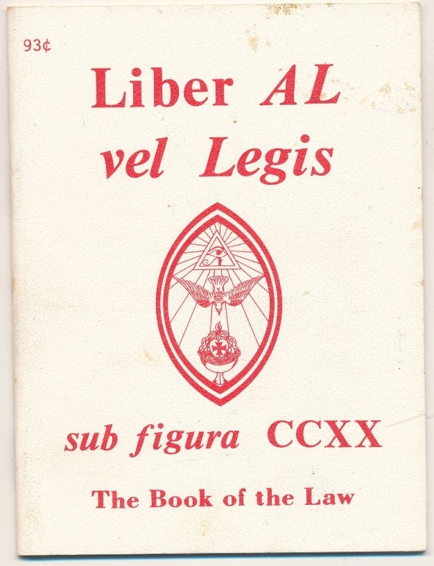 Item #60462 [ The Book of the Law ] Liber AL vel Legis. Aleister CROWLEY.