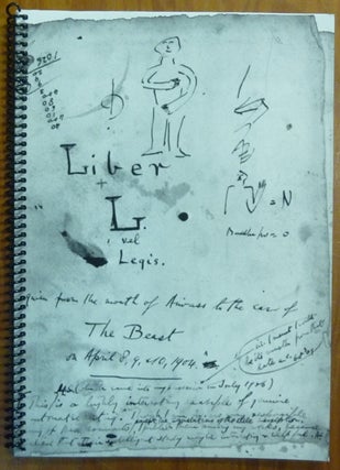 Item #60499 [ The Book of the Law ] Liber L vel Legis. Aleister CROWLEY
