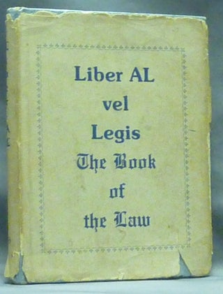 Item #60538 The Book of the Law; Liber AL vel Legis Sub Figura CCXX. Aleister CROWLEY, Marcelo...