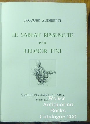 Le Sabbat Ressuscité par Leonor Fini.