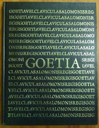 Item #60678 The Book of the Goetia of Solomon the King; Translated into English Tongue by a Dead...