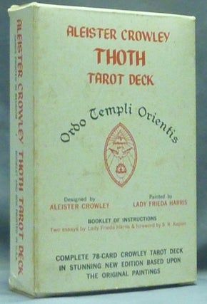 Item #60713 Aleister Crowley Thoth Tarot Deck ( Pack of Tarot Cards ). Aleister CROWLEY, Freida...