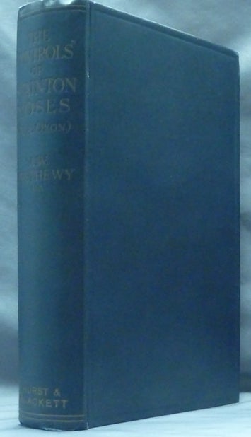 Item #60927 The "Controls" of Stainton Moses, "M.A. Oxon."; With numerous drawings and specimen signatures. A. W. TRETHEWY, 'M. A. Oxon' William Stainton Moses.