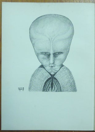 Item #61165 'The Way,' [Portrait of Lam]. An Original illustration - suitable for framing - from...