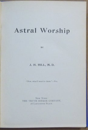 Astral Worship.