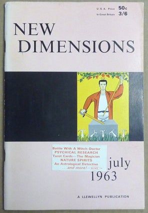 Item #61553 New Dimensions - June / July 1963. Vol. I, No. 2. Basil WILBY, And contributor....