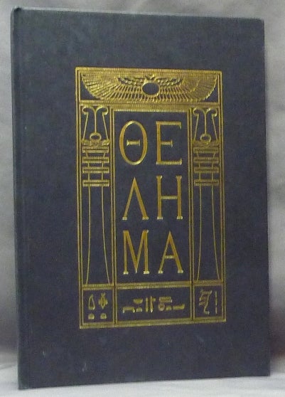 Item #61645 Thelema [ lettered in Greek ] ( The Holy Books ). Aleister CROWLEY.