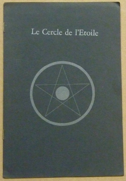 Item #61757 Le Cercle de l'Etoile. Aleister CROWLEY.