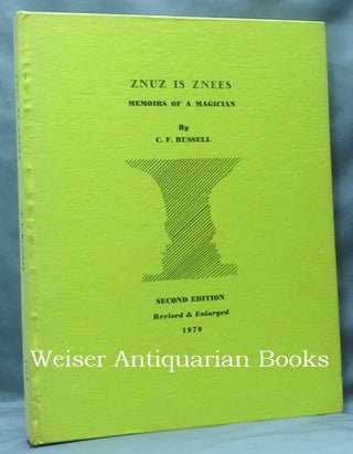 Znuz is Znees, Memoirs of a Magician [ 4 Volume Set ].