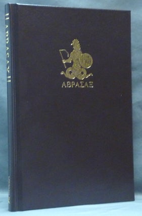 Item #61976 The Book of Abrasax. A Grimoire of the Hidden Gods. Michael CECCHETELLI, Derik Richards