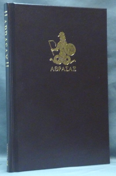 Item #61976 The Book of Abrasax. A Grimoire of the Hidden Gods. Michael CECCHETELLI, Derik Richards.