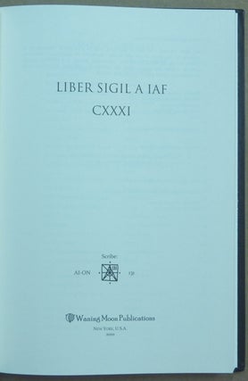 Liber Sigil A Iaf. CXXXI.
