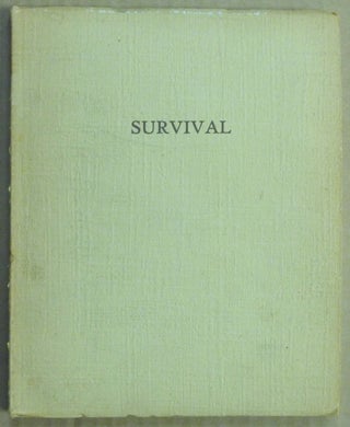 Item #62124 Survival, being Further Evidence received by Roger Walker through the Mediumship of...