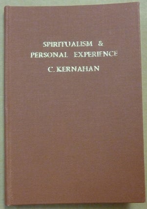 Item #62131 Spiritualism: A Personal Experience and A Warning. Coulson KERNAHAN