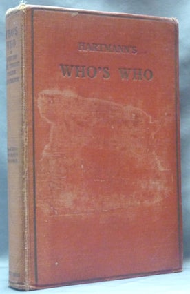 Item #62174 Who's Who In Occultism, New Thought, Psychism, and Spiritualism. (A Biography,...