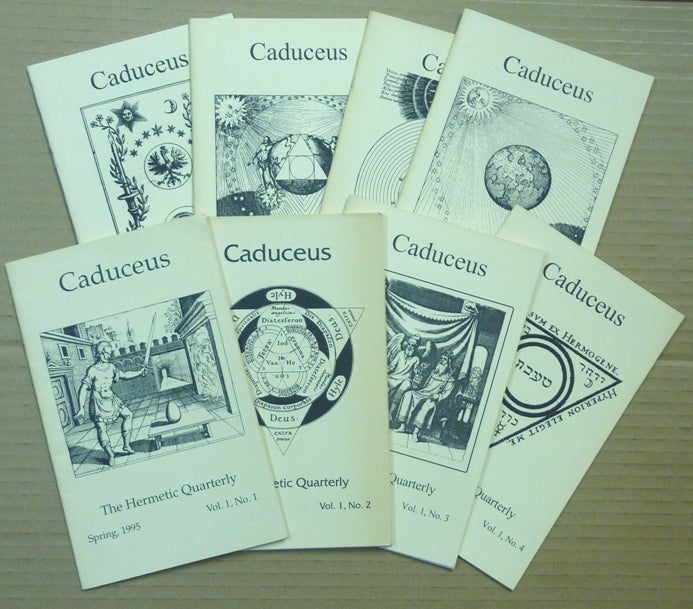 Item #62218 Caduceus: The Hermetic Quarterly, Spring 1995, Vol. 1, No. 1 Winter, 1996 - Vol. 2, No. 4 (Eight consecutive issues). Albert BILLINGS, John Michael GREER.