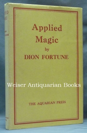 Item #62235 Applied Magic. Dion FORTUNE