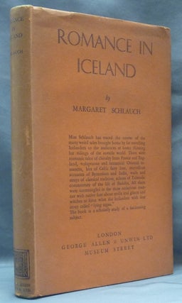 Item #62264 Romance in Iceland. Icelandic Sagas, Margaret SCHLAUCH