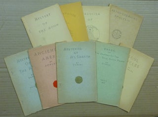 Item #62269 [ Collection of 9 Booklets ] Astro-chemical Analysis; Ancient America; The Mysteries...