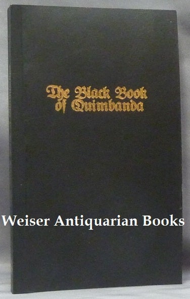 Item #62344 The Black Book of Quimbanda. Ophis Christos, Necrocosm.