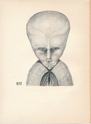 Item #62389 'The Way,' [Portrait of Lam]. An Original illustration - suitable for framing - from...