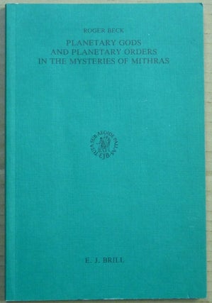 Item #62430 Planetary Gods and Planetary Orders in the Mysteries of Mithra; Etudes Preliminaires...