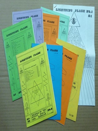 Item #62485 Lightning Flash, No. 1, Issue No. 1. Summer 1984; Issue No. 2, Autumn 1984; Issue No....