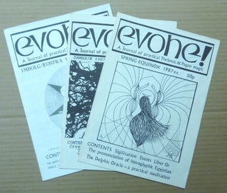 Item #62488 Evohe! A Journal of Practical Thelemic & Pagan magic. (Three issues): Spring Equinox...