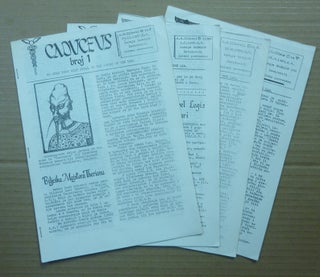 Item #62509 Caduceus. Broj 1 - 4, Nov. 1987, Feb. 1988, Aug. 1988, Mar. 1989 (Four issues)....