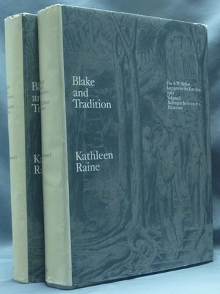 Blake and Tradition. The A.W. Mellon Lectures in the Fine Arts. Bollingen Series XXXV: 11 (2 Volume Set).