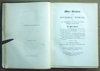 Salem Witchcraft; Comprising More Wonders of the Invisible World. Collected by Robert Calef; and Wonders of the Invisible World, by Cotton Mather: together with notes and explanations by Samuel P. Fowler.