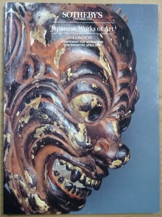 Item #62786 Japanese Works of Art, London. Wednesday, Thursday March 31 - April 1, 1993....