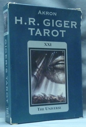 Item #62875 H.R. Giger Tarot ( Boxed set. Book, deck and color poster ). H. R. GIGER, Akron, H. R
