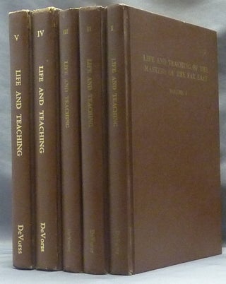 Item #62937 Life and Teaching of the Masters of the Far East ( 5 Volumes ). Baird T. SPALDING