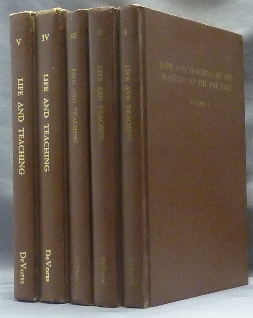 Item #62937 Life and Teaching of the Masters of the Far East ( 5 Volumes ). Baird T. SPALDING.