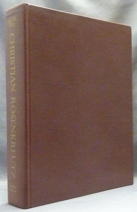 A Christian Rosenkreutz Anthology.
