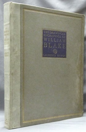 Item #63211 The Drawings and Engravings of William Blake. William BLAKE, Laurence Binyon.,...