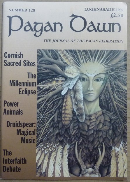 Item #63319 Pagan Dawn, The Journal of the Pagan Federation. Number 128, Lughnasadh, 1998. Pagan Dawn Magazine, Jem. with DOWSE, authors: Doreen Valiente, Aleister Crowley related.