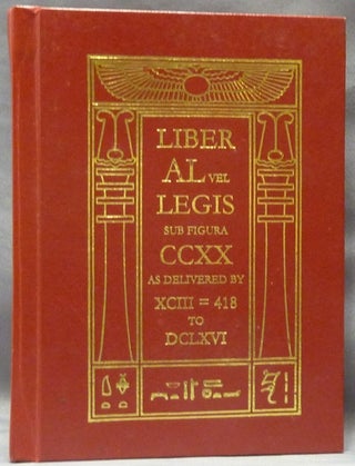 Item #63439 The Book of the Law. Liber AL vel Legis Sub Figura CCXX. Aleister CROWLEY