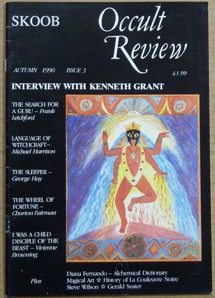Item #63463 Skoob Occult Review. Issue No. 3, Autumn 1990. Occult, Christopher JOHNSON, Caroline...