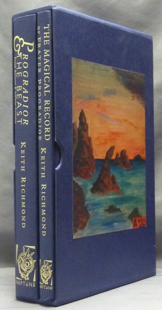 Item #63593 Progradior and the Beast: Frank Bennett and Aleister Crowley, AND The Magical Record of Frater Progradior & other Writings; (Two Volumes in Slipcase). Aleister CROWLEY, Frank BENNETT, Keith RICHMOND.