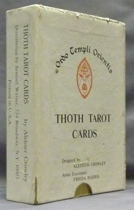 Item #63703 Thoth Tarot Cards [ Tarot Deck ]. Aleister CROWLEY, Frieda Harris